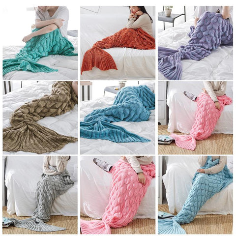 Mermaid Tail Blanket