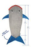 Blankie Tails Shark Blanket