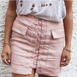 Suede straps