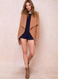 Women Warm Fashion Long Coat Jacket