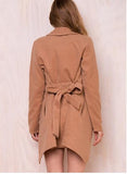 Women Warm Fashion Long Coat Jacket